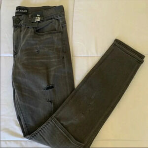 Express distressed skinny denim